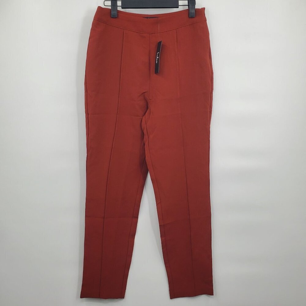 Lulus Confidently Stylish Pressed Seam Slim Leg Pants Women Size Small NWT